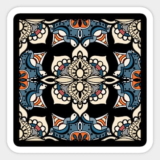 Flower Kaleidoscope Sticker